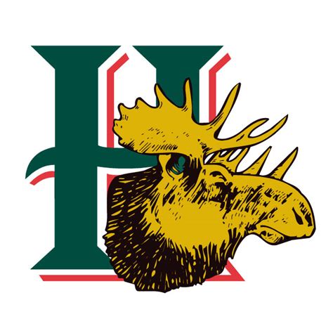 Halifax Mooseheads logo Royalty Free Stock SVG Vector