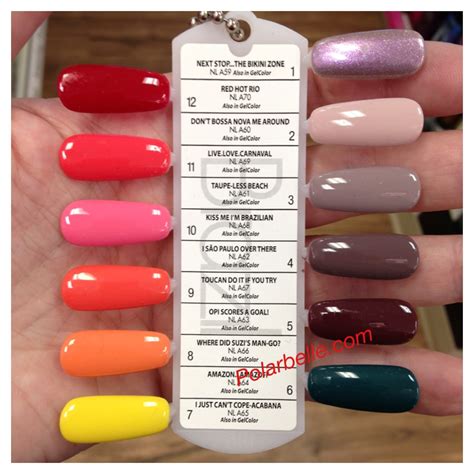 Polarbelle: New OPI Brazil Nail Polish Collection Pics, Swatches, With Names!