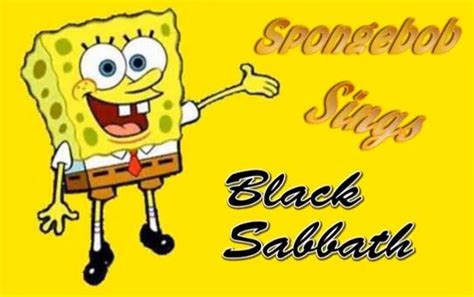 Bob Spongebob sings Black Sabbath – portALTERNATIVO