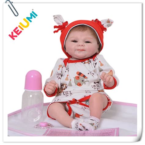 Realistic Ugly Silicone Reborn Dolls Babies Girl 17 inch Vinyl Touch Real Soft Doll Reborns For ...