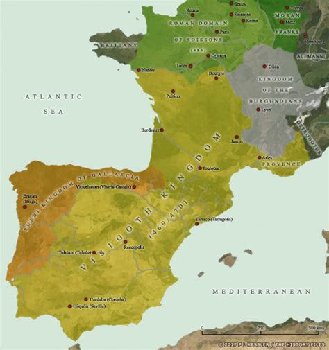 Kingdoms of the Germanic Tribes - Visigoths