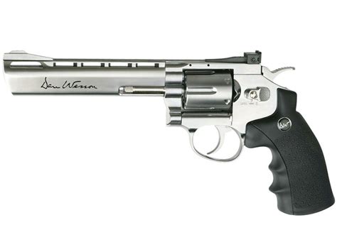 Buy Cheap Dan Wesson 17115 Silver Revolver - 6 inch Airsoft | ReplicaAirguns.ca