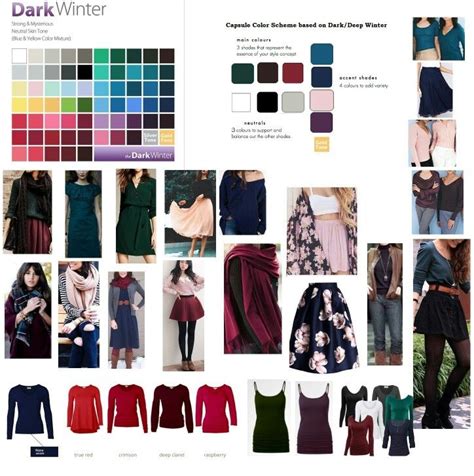 Winter Capsule Wardrobe Color Palette - Everything Furniture