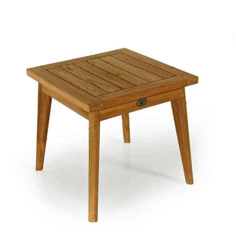 45+ Outdoor Teak Square Coffee Table