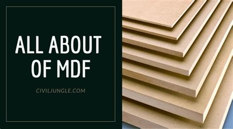 What Is MDF | Advantages of MDF | Disadvantages of MDF | MDF Properties ...