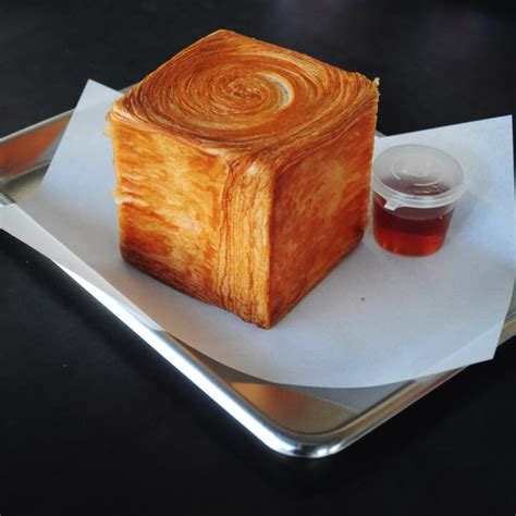 Cube Croissants: square croissants with an extra dimension