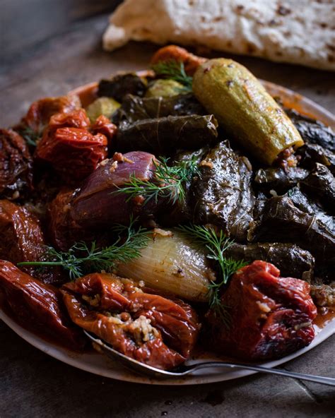 Vegan Kurdish Aprax / Dolma (Stuffed Vegetables with Herbed Aromatic Rice) - Best of Vegan