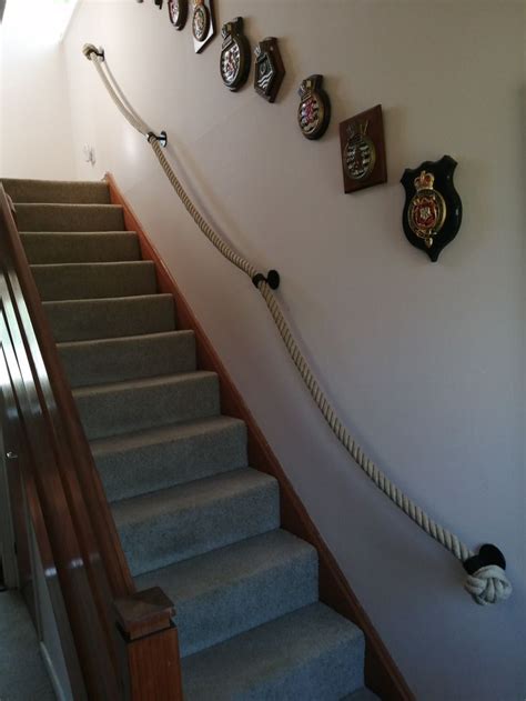 Dear Phillip I have finally got the rope handrail fitted. It looks ...