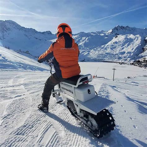 MoonBike's Pair of Electric Snow Bikes to Hit the Powder | TractionLife