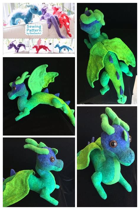 Free Dragon Plush Pattern