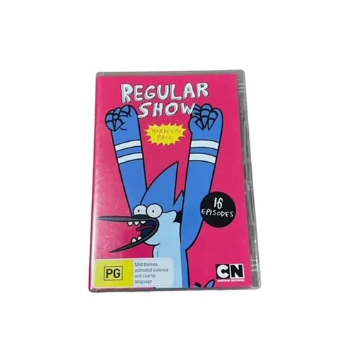 REGULAR SHOW MORDECAI Pack DVD Cartoon Network 16 Episodes Region 4 ...