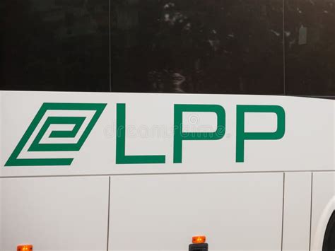 LPP Logo on an Urban Bus in Ljubljana. Editorial Image - Image of ...