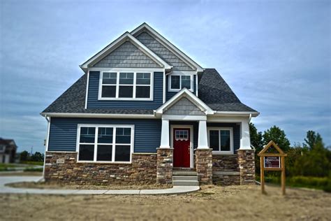 Americana & Beautiful #columns | House exterior blue, House exterior, House paint exterior