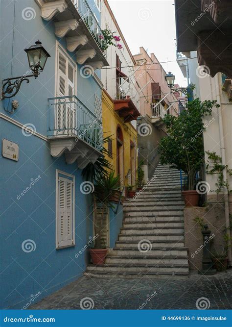 Sardinia. Carloforte editorial photo. Image of stairway - 44699136