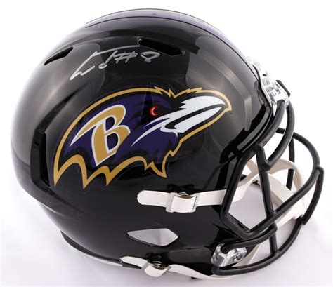 Lamar Jackson Signed Ravens Full-Size Speed Helmet (JSA COA) | Pristine Auction