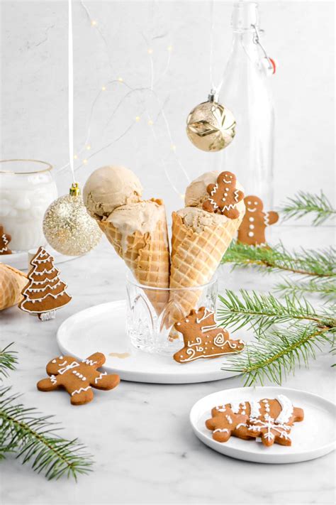 Homemade Gingerbread Ice Cream - Bakers Table