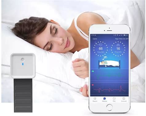 Smart Bluetooth sleep ECG monitor heart rate respiratory monitoring Chest Strap Pressure Sensor ...