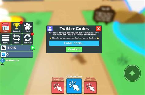 All Working Codes in Roblox Clicker Simulator (December 2022)