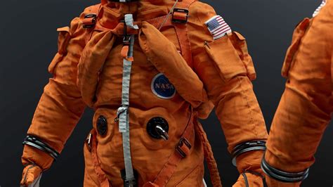 NASA ACES Space Suit - 3D Model by Albin