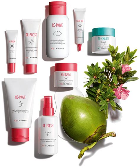 My Clarins: The new generation of care products for young skin - Clarins SA