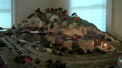 N Scale Train layout with DCC! - YouTube