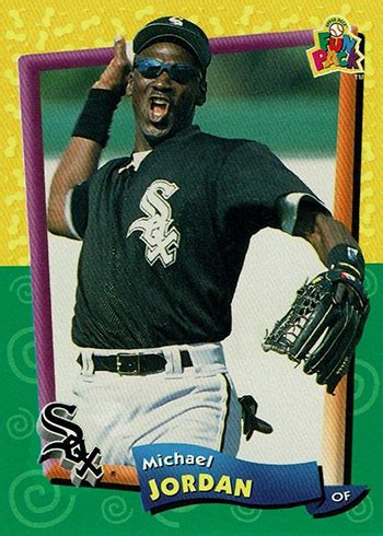 Michael Jordan Baseball Card 1991 Upper Deck - Michael Jordan S First ...