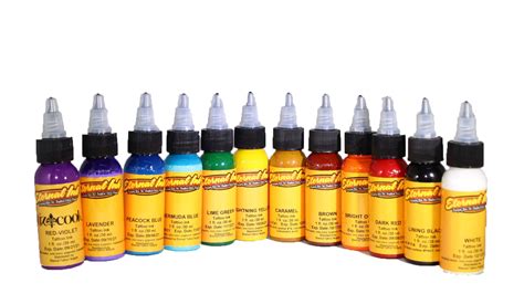 Eternal Ink Full Color Set - 12 pc – Charlie's Tattoo & Supplies