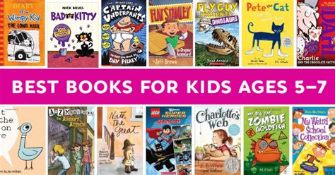 42 Top Books for Kids Ages 5-7 - Fabulessly Frugal