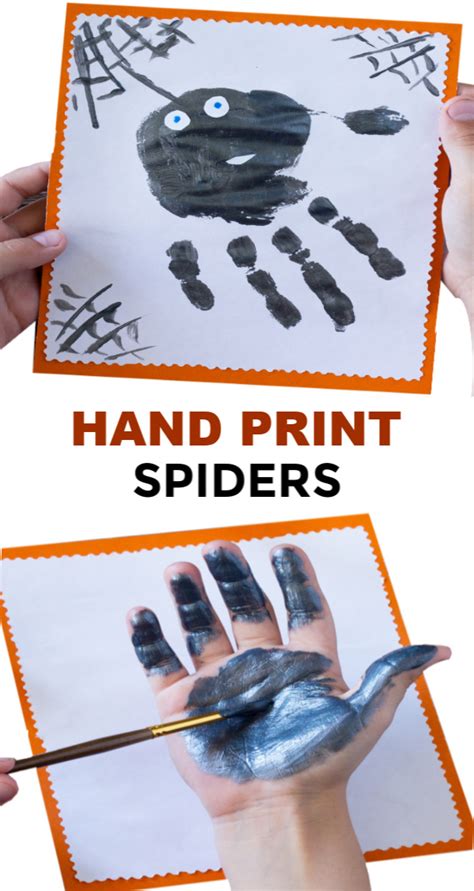 Handprint Spider Craft | LaptrinhX / News