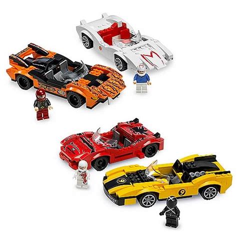 LEGO Speed Racer Snake Oiler, Racer X & Taejo Togokahn Set - Lego - Speed Racer - Construction ...