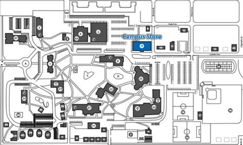 Bethel University Campus Map – Map Vector