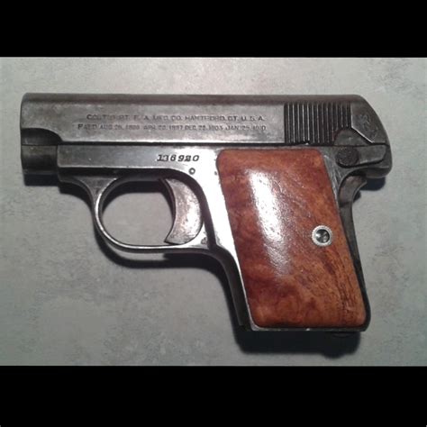 Colt 25 Auto Vest Pocket - Texas Grips