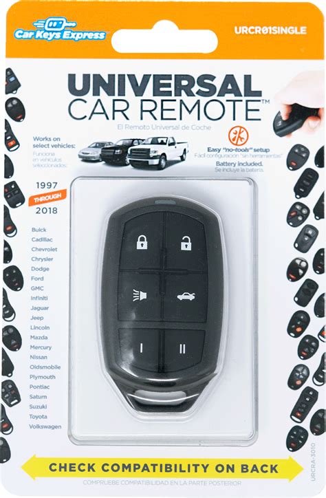 Universal Car Remote - Car Keys Express