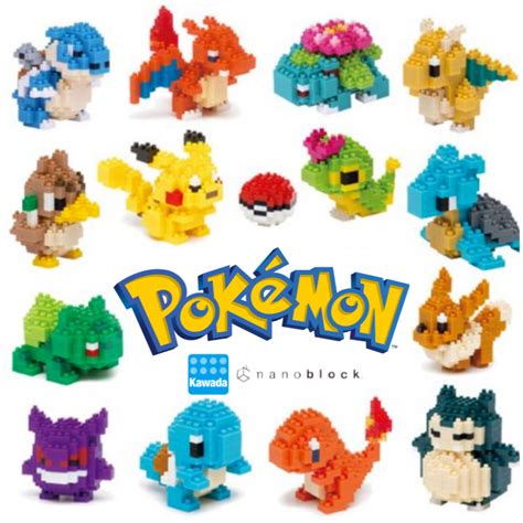 Nanoblock LEGO Pokemon Series | Shopee Malaysia