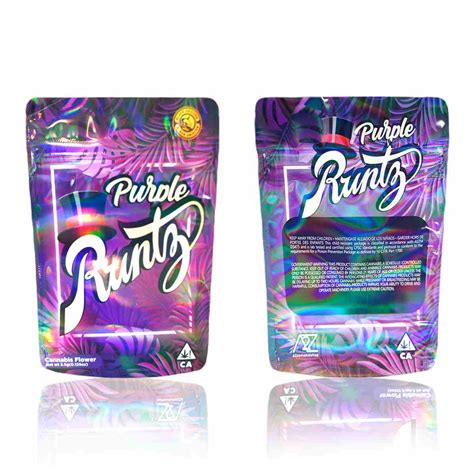 Purple Runtz Mylar Bag Online - Rare Terpenes