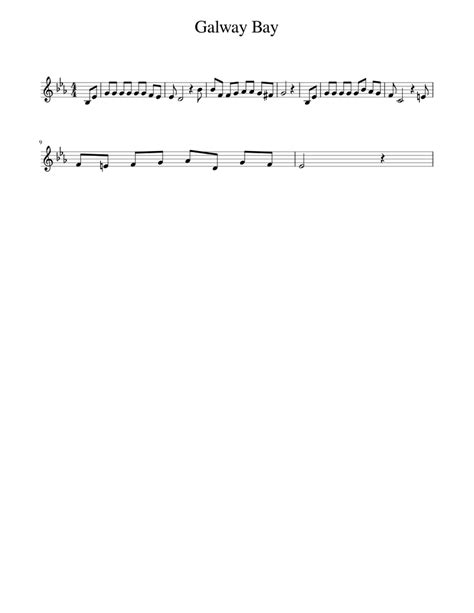 Galway Bay Sheet music for Piano (Solo) Easy | Musescore.com