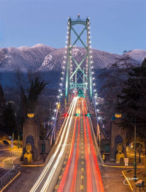 Lions Gate Bridge, Vancouver | Canada travel, Vancouver, Canada photos