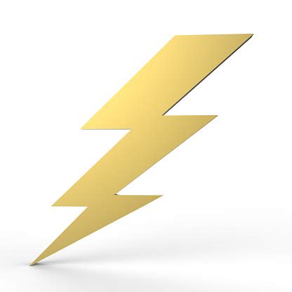 Lightning Symbol Stock Photo - Download Image Now - iStock