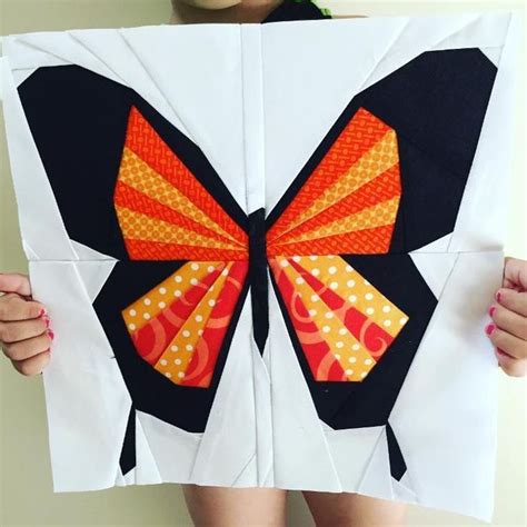 Butterfly | Craftsy | Paper piecing quilts, Butterfly quilt pattern ...