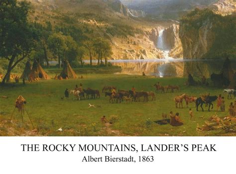 The Rocky Mountains, Lander's Peak by Albert Bierstadt, 1863 24x36 Inch Print Reproduced From a ...