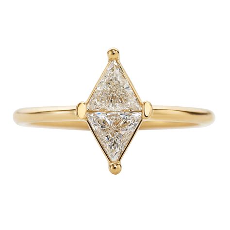 Rhombus Diamond Ring - Diamond Engagement Ring – ARTEMER