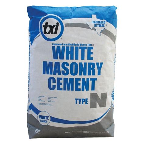 TXI 70 lb. Type N Masonry Cement-9945 - The Home Depot