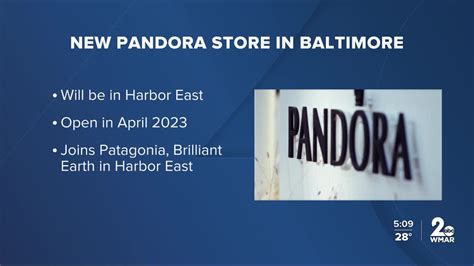 Pandora opening new store in Harbor East