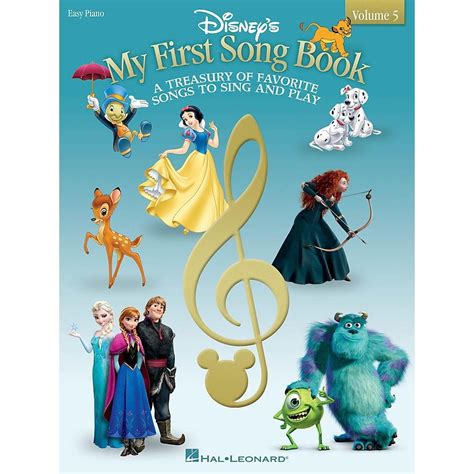 Hal Leonard My First Disney Song Book - Volume 5 Easy Piano Songbook in 2021 | Disney songs ...