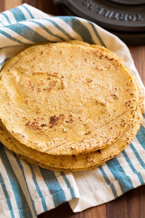 Homemade Corn Tortillas - Cooking Classy