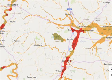 VIDEO: St Neots and much of Huntingdonshire on flood alert ...