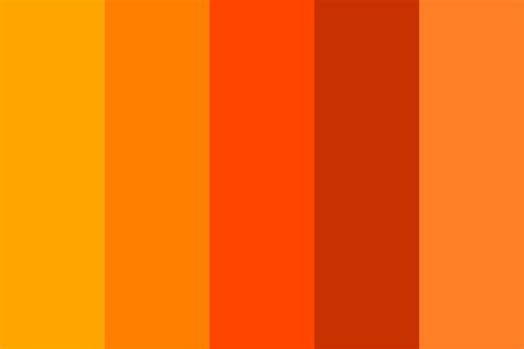 branding orange Color Palette