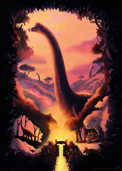 Jurassic Park - Brachiosaurus Art Print | Vice Press