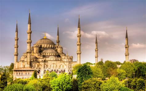 Download Religious Sultan Ahmed Mosque HD Wallpaper