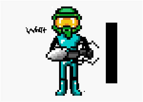 Master Chief Helmet Pixel Art , Free Transparent Clipart - ClipartKey